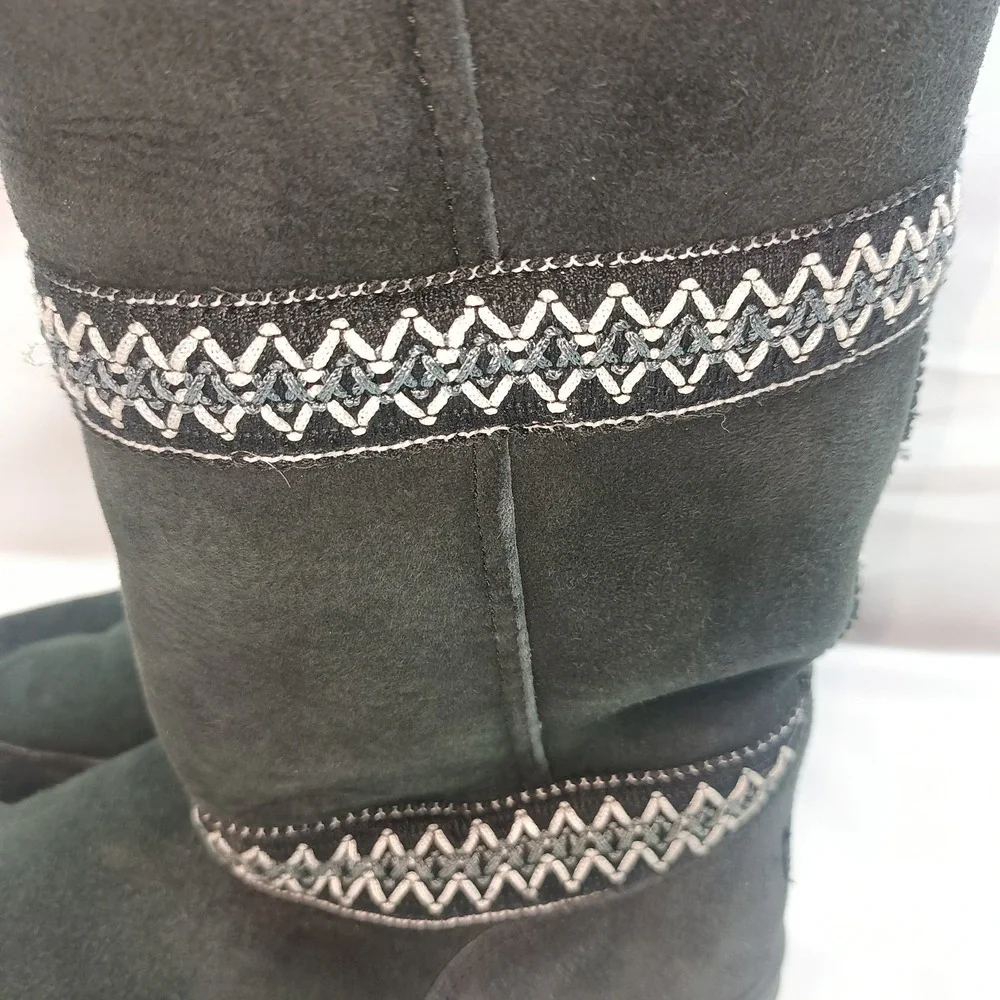 UGG Sundance Revival Tasman Braid Tall 5605 New Zealand Boot Womens‎ 6 Lined